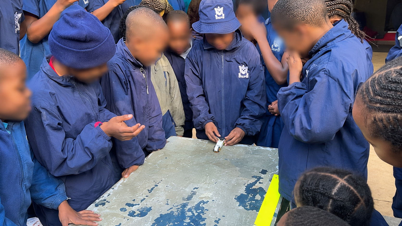 Learners exploring practical STEM support